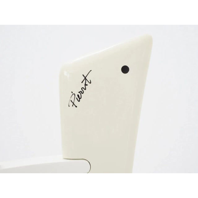 Wood French Lacquered Dining Chair by Pierrot, 1970s For Sale - Image 7 of 7