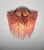 Vintage Murano Glass Tube Wall Sconces with 5 Pink Alabaster Glass Tube, 1990, Set of 2 For Sale - Image 16 of 18