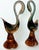 Mid 20th Century Made in Italy Murano Glass Swans - A Pair For Sale - Image 5 of 11