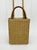 Contemporary Mid 20th Century Valentino Vlogo North South Raffia Pouch For Sale - Image 3 of 10