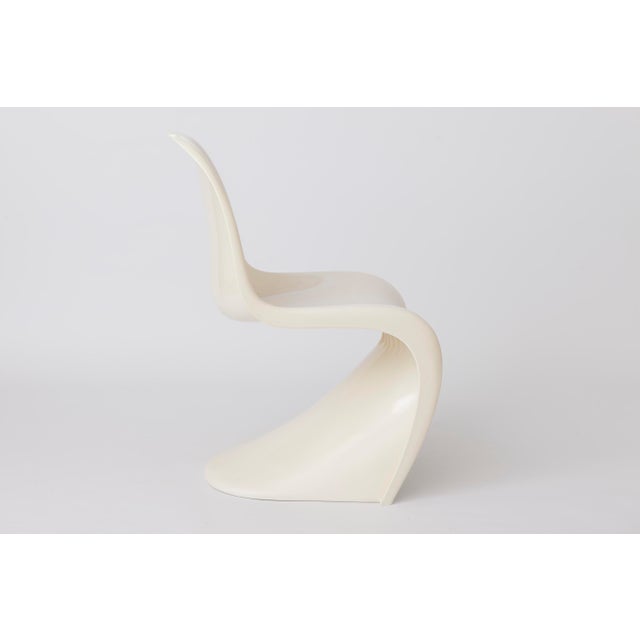 White Vintage White Panton Chair by Verner Panton for Herman Miller, 1972 For Sale - Image 8 of 10