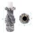 Modern Clarinda Marble Candle Holder- Short For Sale - Image 9 of 9