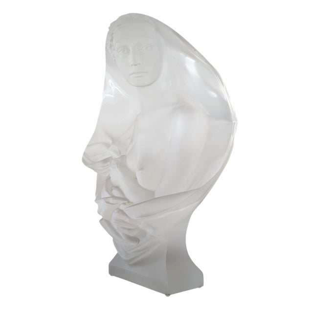 Frederick Hart (American, 1943-1999) ‘Contemplation’ Acrylic Sculpture 1985, engraved signature on front of base, engraved...