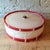 Art Deco 1930s Whimsical Art Deco Painted Glass Drum Flush Mount Ceiling Shade For Sale - Image 3 of 8