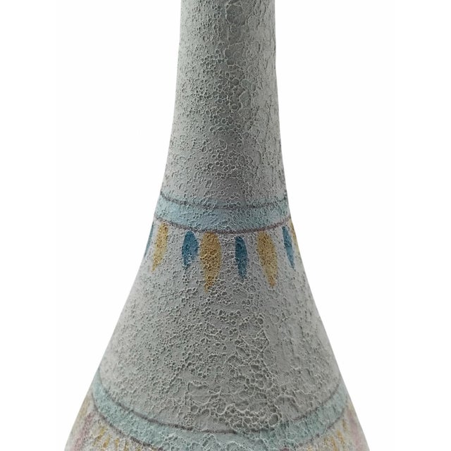 1960s Ceramic Pitcher with Geometric Decorations, Italy, 1960s For Sale - Image 5 of 10