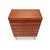 Vintage Danish Mid-Century Six-Drawer Teak Tallboy Dresser 1960s For Sale In San Francisco - Image 6 of 6