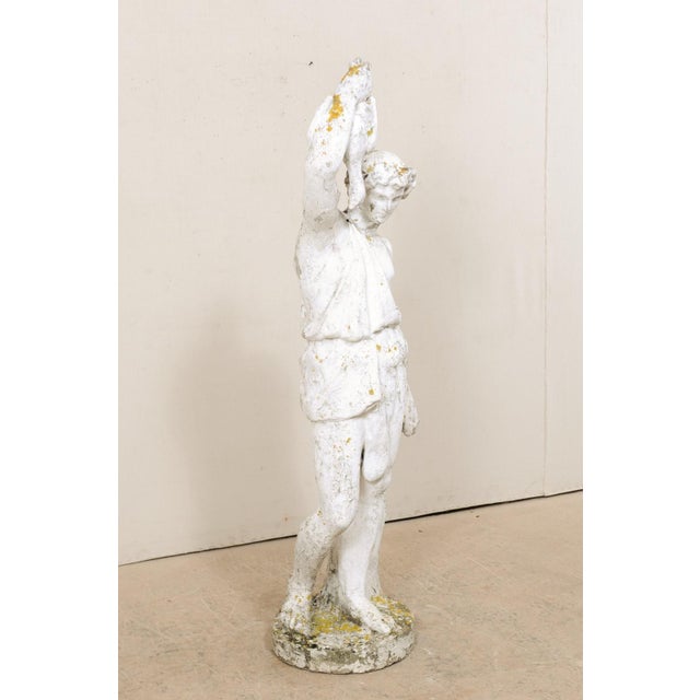 Early 20th Century Tall Classical French Garden Sculpture | Chairish