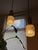 Mid-Century Modern Textured Glass Pendant Lights, 1960s, Set of 2 For Sale - Image 6 of 17
