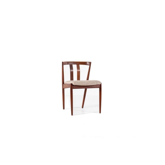 Dining Chairs in Teak by Kai Kristiansen, 1960s, Set of 6 For Sale - Image 9 of 13