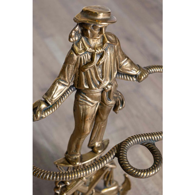 Brass 20th Century French Umbrella Stand For Sale - Image 8 of 8