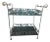 Vintage Maitland-Smith Grapevine Bar Cart / Tôle Wine Cart With Patina Finish For Sale