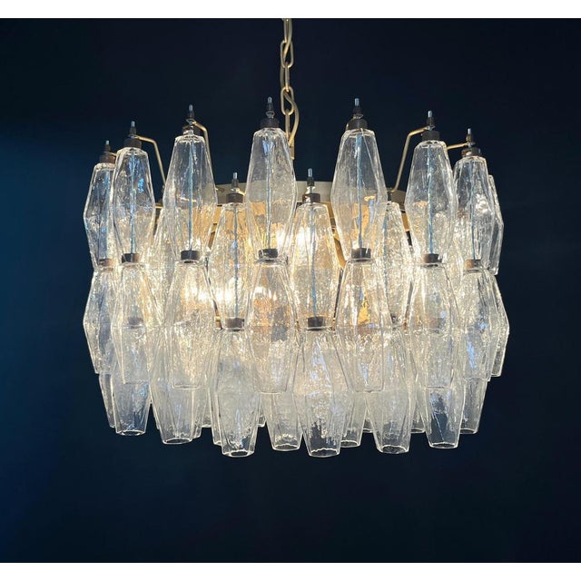 Murano Glass Chandeliers, 1990s, Set of 2 For Sale - Image 9 of 10