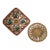 1970s Boho Chic Natural Fiber Straw Trivets - 2 pcs For Sale