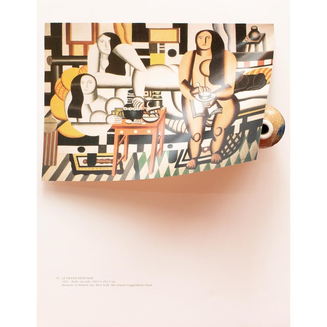 Fernand Léger 1990 After Fernand Leger "Three Women (The Big Breakfast)", Full-Color Parisian Print For Sale - Image 4 of 9