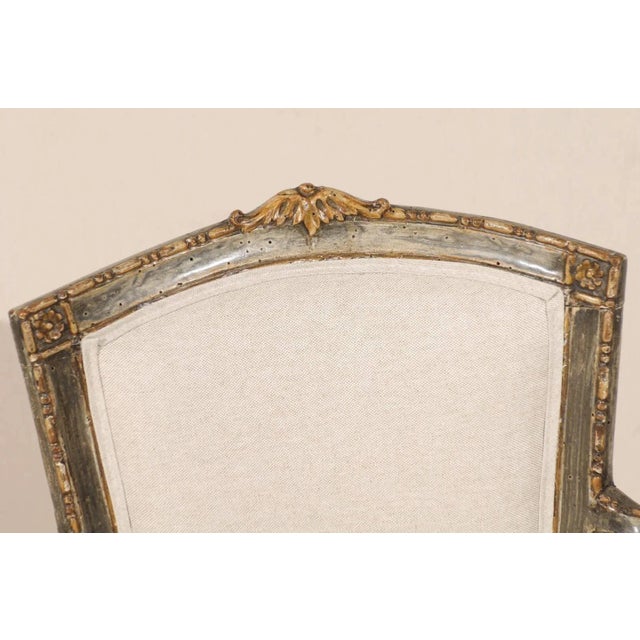 Mid 19th Century Vintage Italian Armchair For Sale - Image 9 of 10