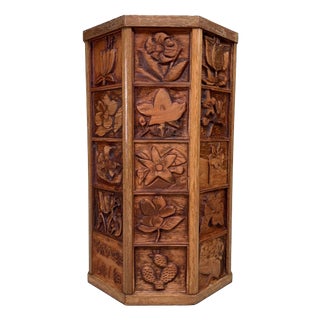 High Japanese Wooden Kadai Display Stand, 1996 For Sale