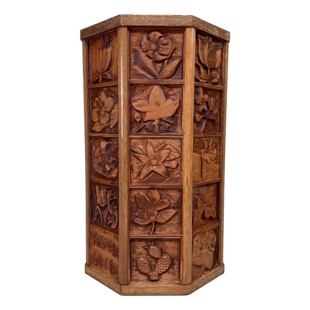 High Japanese Wooden Kadai Display Stand, 1996 For Sale