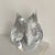 Daum of France Owl Crystal Glass Paper Weight For Sale - Image 9 of 9