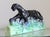 Mid-Century Modern Mid-Century Modern Black Panther Ceramic Tv Lamp Base For Sale - Image 3 of 13