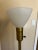 Gold Mid Century Arlus Sculpture Table Floor Lamp With Integrated Table For Sale - Image 8 of 9