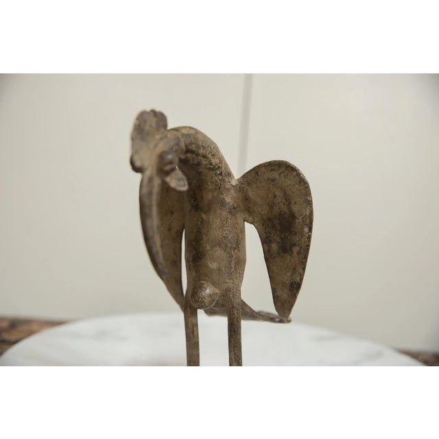 Vintage African Bronze Bird For Sale - Image 4 of 8