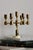 Gold Vintage Swedish Brass Candelabra by Gusum, 1978 For Sale - Image 8 of 10