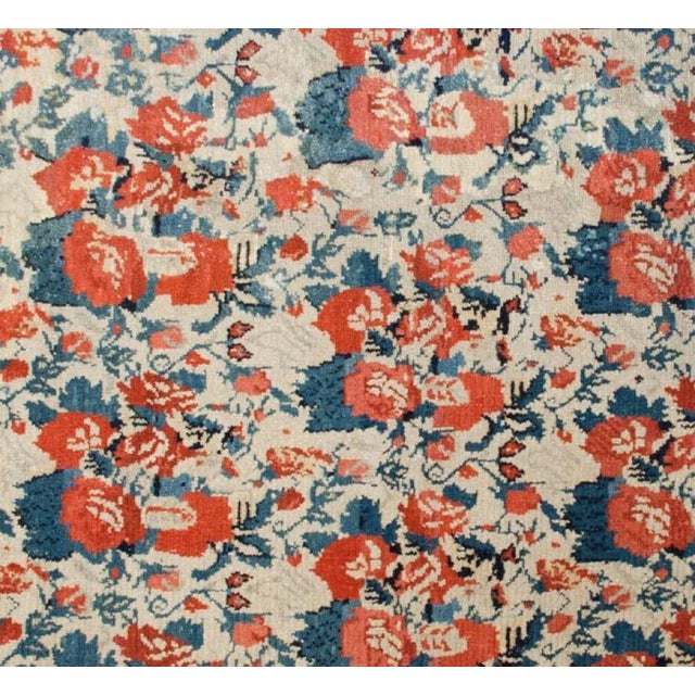 Tribal 19th Century Senneh Rug For Sale - Image 3 of 5