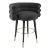 Betty Black Velvet Counter Stool For Sale