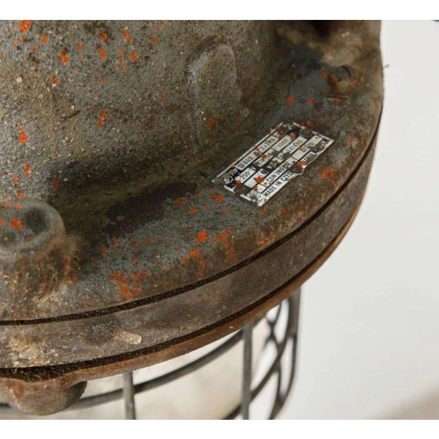 Industrial Factory Lighting, 1950s For Sale - Image 4 of 9