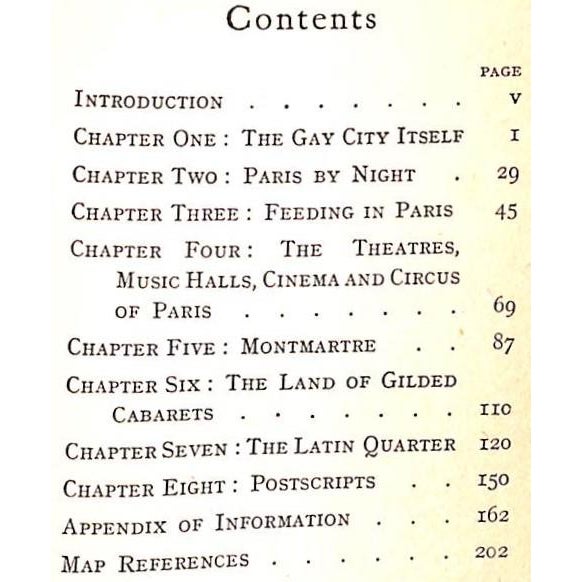 White "The Gay City: Being a Guide to the Fun of the Fair in Paris" Book 1925 Phillips, Arthur For Sale - Image 8 of 12