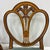 Hepplewhite Mid 20th Century Classic Hepplewhite Style Shield Back Side Dining Chairs With Green Velvet and Trim Upholstery, Set of 4 For Sale - Image 3 of 11