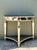 Vintage Mirror Trimmed Demilune Console For Sale - Image 4 of 12