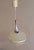 Vintage Ceiling Lamp with a Spherical, Transparent Knobbed Shade on a Chrome-Plated Plastic Mount, 1970s For Sale - Image 4 of 7