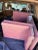 Mauve Postmodern Mauve Pink Laminate Desk in the Style of Karl Springer For Sale - Image 8 of 9