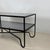 Smoked Glass 'Entretoise' 2-Tier Cocktail Table by Design Frères For Sale - Image 10 of 10