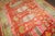 Early 20th Century Zabihi Collection Bright Pink Green Samarkand Khotan Rug - 5'7" x 11'9" For Sale - Image 4 of 12