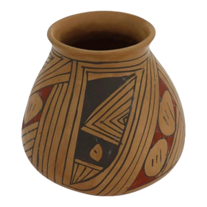 Mexican Mata Ortiz Pottery Jar Signed by Neli Silveira C1990