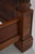 Ethan Allen Ethan Allen Cherry & Burl Wood Queen Size Bed For Sale - Image 4 of 12