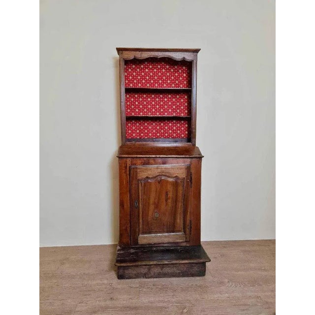Louis XV Period Cabinet with Shelves For Sale - Image 10 of 10