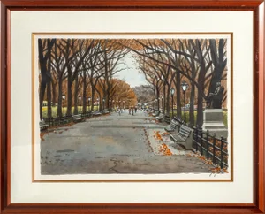 Central Park in Fall, circa 1980