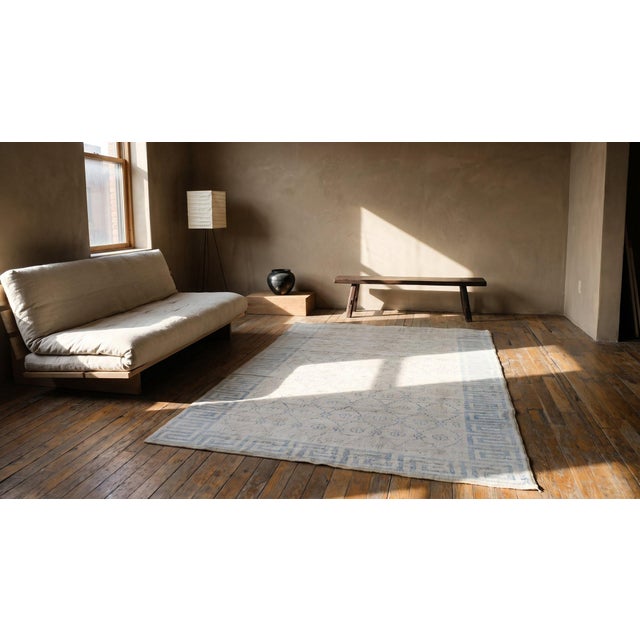 Early 20th Century Indian Cotton Agra Carpet For Sale - Image 11 of 12