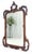 Very Fine c1940s Pierced Carved Mahogany Chippendale Style Wall Mirror MINT For Sale - Image 12 of 14