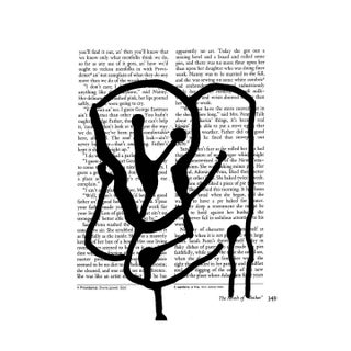 Black & White Abstractions Series No. 5 – Fine Art Print For Sale