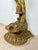 Neoclassical Italian Giltwood Demi-lune Table with Marble Top, Mid-20th Century For Sale - Image 3 of 11