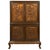 Rotating Cabinet in Camphor Wood, 1950 For Sale - Image 6 of 7