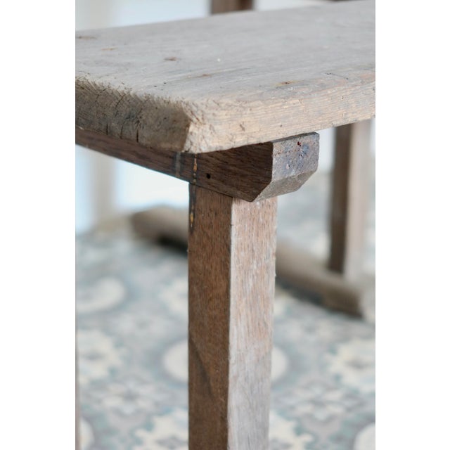 Antique Wooden Church Pews, 1890s, Set of 2 For Sale - Image 5 of 10