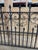 Early 19th Century Hand-Forged Wrought Iron Fence Panels and Gate For Sale - Image 5 of 5