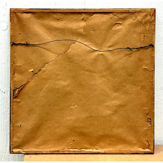 Cerulean Two West African Women in a Magically Surreal Painting by Roland Ayers For Sale - Image 8 of 8