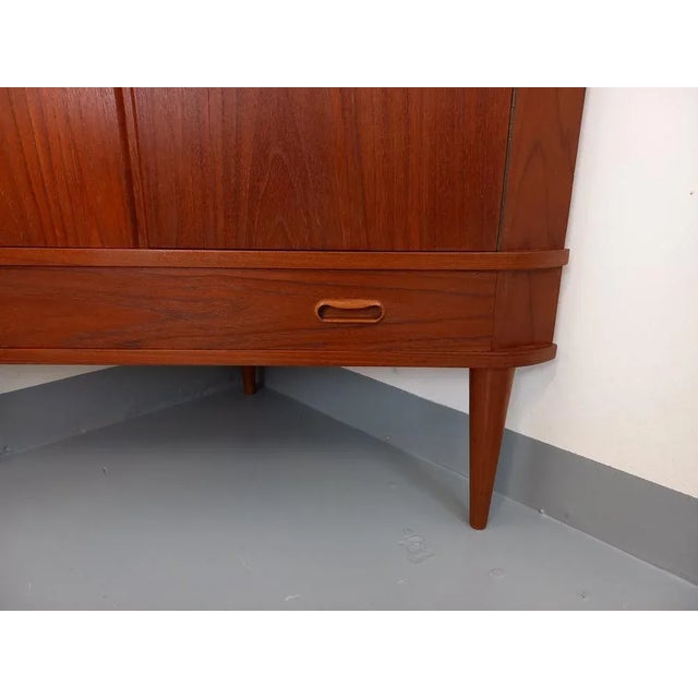 Vintage Scandinavian Teak Corner Storage Unit, 1960s For Sale - Image 3 of 11