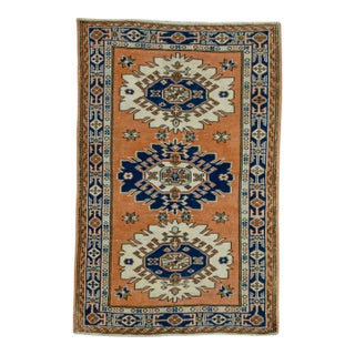 Turkish Vintage Rug 2'8" x 4' #20566 For Sale